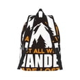 thumbnail image 2 of Yiaed Not All Who Wander Are Lost4 Print Backpack, Premium Laptop Backpack, Travel Backpack for Women, Lightweight Backpacks, Comfortable Back Pack-Medium, 2 of 7