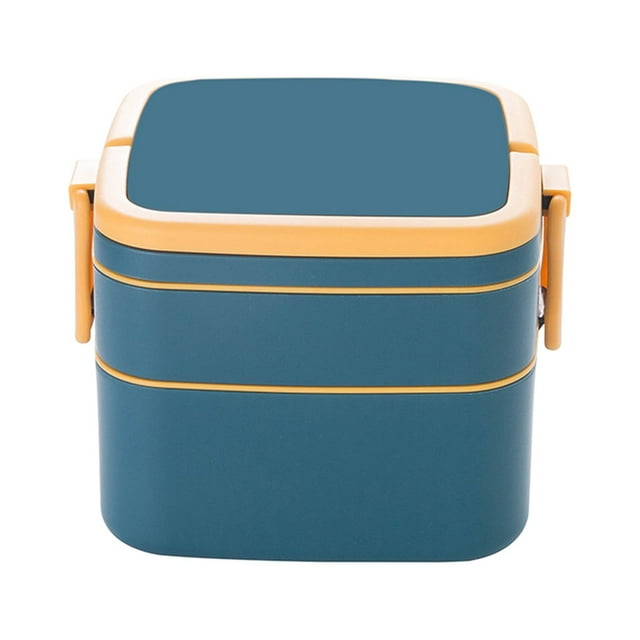 Summer Savings Kcavykas Kitchen Goodies,Double-layer Portable Lunch Box with Lid Lunch Box Heatable Lunch Box Student Lunch Box