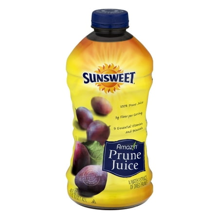 (6 Pack) Sunsweet Amazin Prune Juice, 48.0 FL OZ (Best Way To Drink Prune Juice)