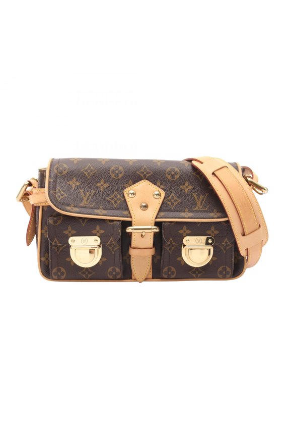 Pre-Owned Louis Vuitton Hudson PM Shoulder Bag/Handbag with Optional Long Strap, Coated Canvas...