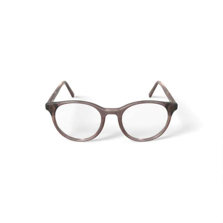 Flower Women's FLR6035 Prescription Eyeglasses with Case, Crystal