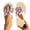 White, variant on Women’s Bow Tie Flat Flip Flops – Summer Outdoor Ankle Strap Sandals with Massage Insole, Non‑Slip Beach Slides for Casual Wear Black 40