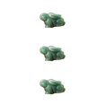thumbnail image 1 of Injueey Figuras de conejito de cristal, tallada de animales, animales bonitos de mesa, estatua hecha a mano, regalo de mesa, regalo de Type1 NO1, 1 of 6