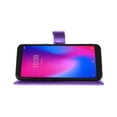 thumbnail image 5 of Compatible for Hot Pepper Chilaca HPP-L60A Wallet Cover Case + Tempered Glass - EM Purple, 5 of 5