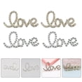 thumbnail image 3 of 4 Pcs Accessoire de Décoration DIY pour la Saint-Valentin, Charme en Strass, 3 of 8