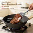 thumbnail image 2 of Juego de utensilios de cocina de inducción gris de 12 piezas, juego de ollas y sartenes antiadherentes de granito, 2 of 8