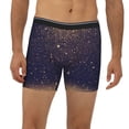 thumbnail image 2 of Disketp Gold Black Glitter Men's Boxer Briefs Men’s Underwear Boxer Briefs for Men, 2 of 7