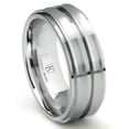 thumbnail image 1 of Andrea Jewelers Cobalt Xf Chrome 9MM Matte Finish Wedding Band Ring Sz 7.0, 1 of 4