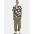 thumbnail image 3 of No Boundaries Military Basic Crewneck Tee with Short Sleeves, 2-Pack, Men's, 3 of 7