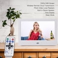 thumbnail image 3 of Digital Picture Frame, 7 Inch Smart Photo Frame with 1920x1080 HD IPS Touch Screen, Auto Rotate, Wall Mountable, Share Photos / Videos Instantly Via App From Anywhere, 3 of 7