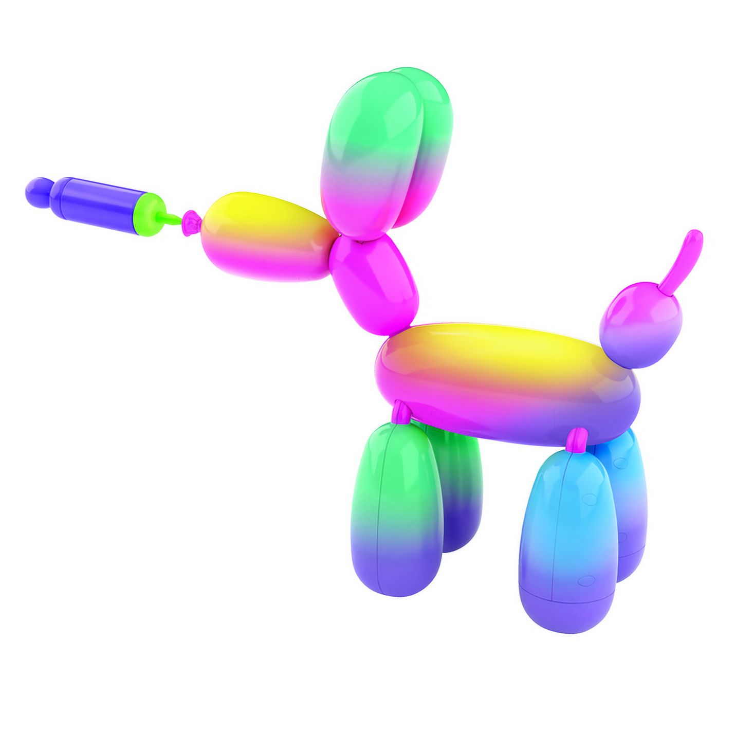 Squeakee Rainbowie the Balloon Dog Electronic Pet - image 3 of 7