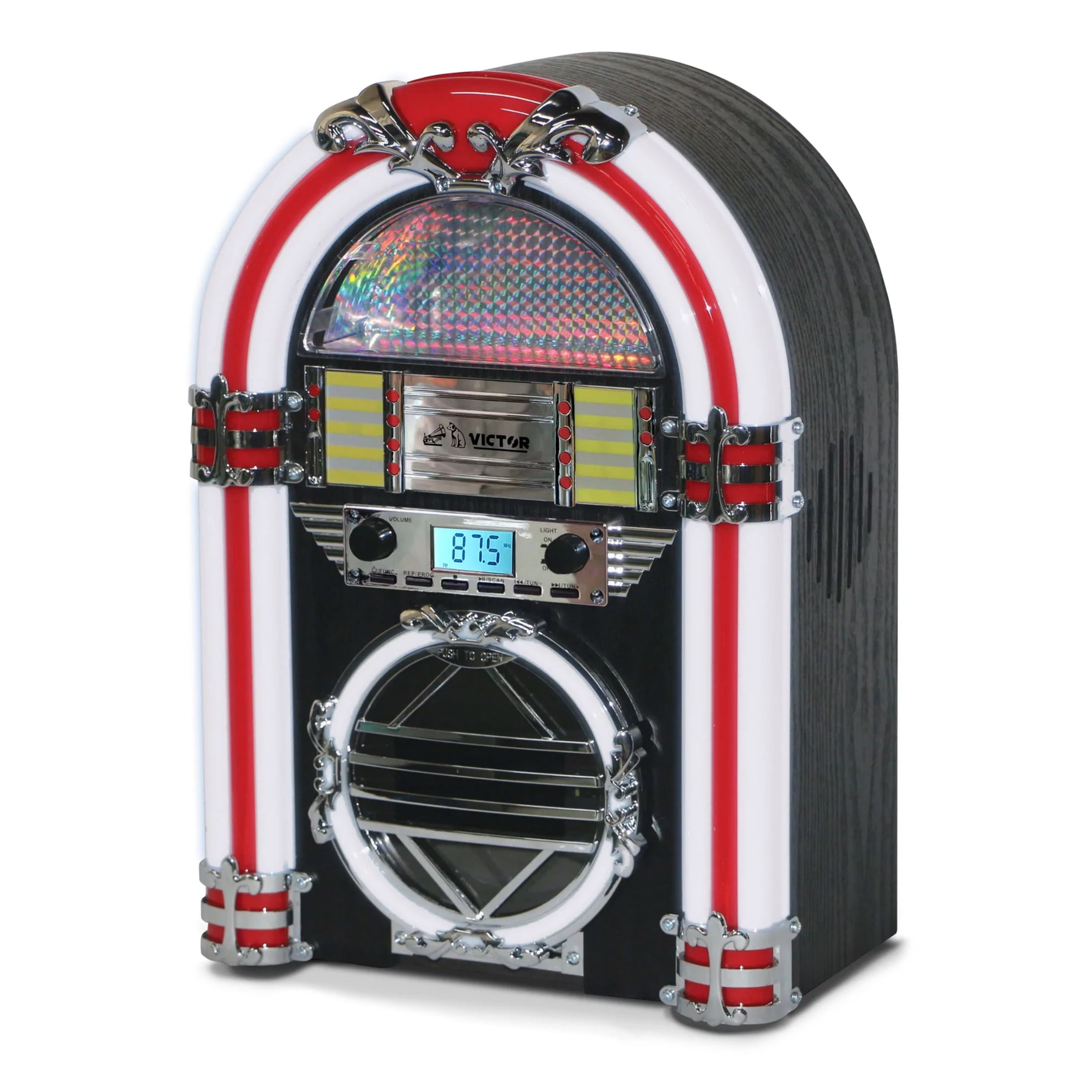 Victor Broadway Desktop Bluetooth Jukebox Black