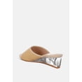 thumbnail image 3 of Osminda Raffia Clear Heel Wedge Sandals, 3 of 9