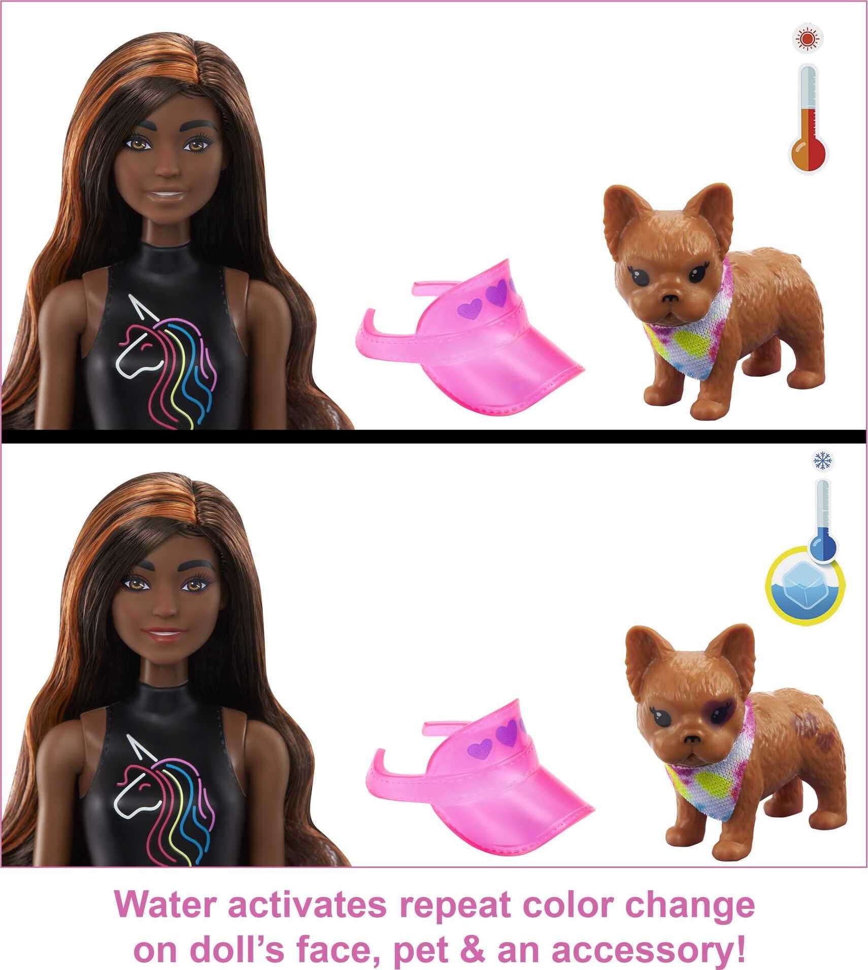 Barbie Color Reveal Totally Neon Fashions Doll