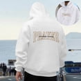 thumbnail image 2 of Mens Jesus Hoodies Christian Religious Graphic Hooded Sweatshirt Letter Print Long Sleeve Pullover Tops M, 2 of 7