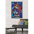 thumbnail image 2 of Marvel Thor: Love and Thunder - Group Wall Poster, 22.375" x 34" Framed, 2 of 6