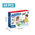thumbnail image 4 of Puzle Push Pop Fidget 48 Uds. Bloque de burbujas que cultiva la creatividad, juguetes de descompresión, regalo Ideal para autismo, 4 of 8