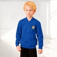 thumbnail image 2 of SUYIDA Boys Winter Zip Up Hooded Jacket Long Sleeve Outerwear Coats for Daily Casual Wear and Outdoor Activities - Blue, 2 of 6