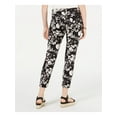 thumbnail image 2 of Jen 7 By 7 For All Mankind Womens Navy Zippered Pocketed Floral Skinny Pants 14, 2 of 4