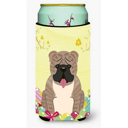 

Easter Eggs English Bulldog Grey Brindle Tall Boy Beverage Insulator Hugger