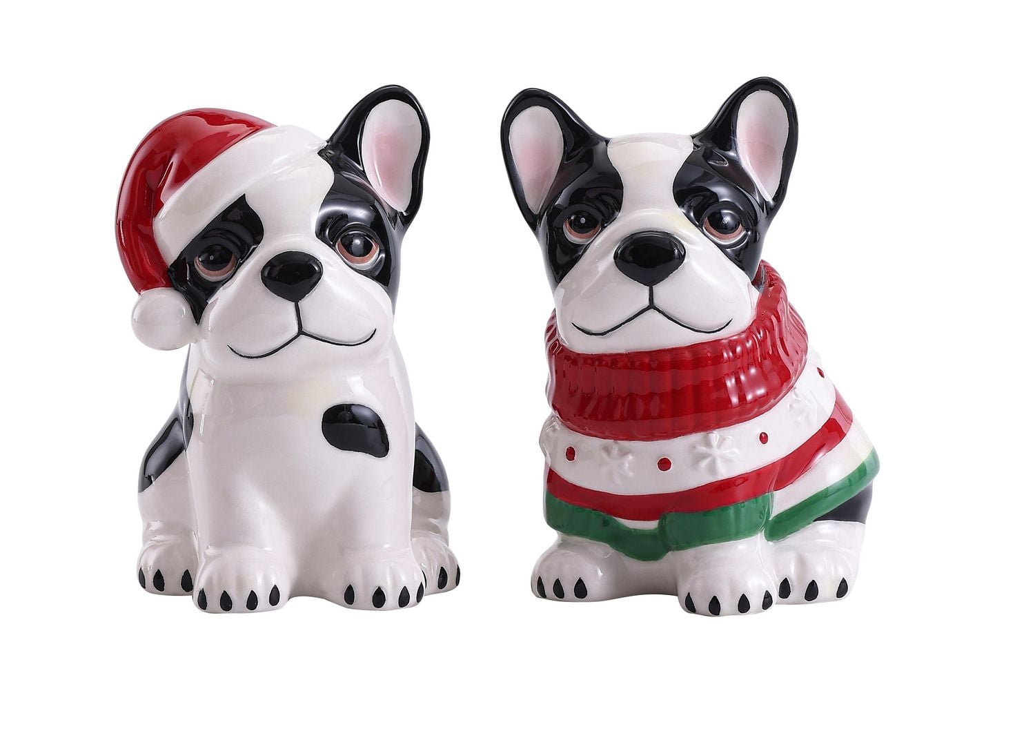Holiday Time Dog Salt & Pepper Shakers
