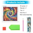 thumbnail image 3 of 5D DIY Diamond Painting Kit Vibrant Heart-Shaped Crystal Diamond Painting Handcrafted Artwork Includes Tools, Suitable for Beginners and Adults Home Wall Decor Holiday Gift, 3 of 7