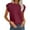 Red, variant on SNKSDGM Women's Plus Casual Easter Shirts for Women Womens Shirts Long Sleeve Tunic Summer New Ruffle Edged Fashion Sweet and Fresh Versatile Top T Shirt Womens Short Sleeve Tops Casual Loose Fit