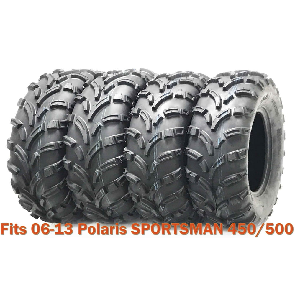 Set 4 WANDA ATV tires 25x812 & 25x1112 for 0613 Polaris SPORTSMAN