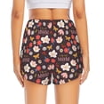 thumbnail image 2 of Lsque To The Best Mom Printed Women's Running Shorts with Liner Pockets,Elastic Quick Dry Workout Athletic Gym Yoga Shorts,Womens High Waist Shorts-Medium, 2 of 9