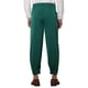 thumbnail image 3 of Pantalones de vestir formales cortos de color sólido de doble pliegue para hombres INSPIRE CHIC 38 Verde Oscuro, 3 of 5