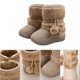 thumbnail image 4 of GOOHOCHY 1 par de botas de nieve para bebé, zapatos de bebé para primeros pasos de invierno, 4 of 7