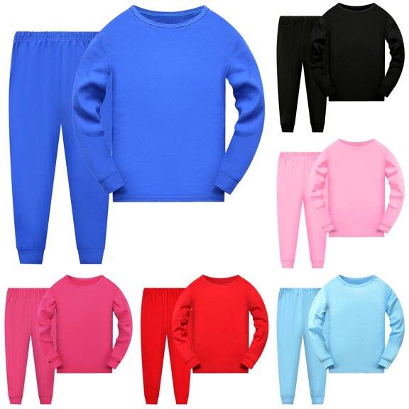 Girls Set Solid Color Long Sleeve Big Sophisticated for Girls Cargo Lightweight Party Chic Cozy Pants Set