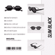 thumbnail image 4 of EUPHORIC99 | Lentes de Sol Hombre - Lentes de Sol Mujer | Accesorios para Hombre y Mujer | Gafas de Sol - Regalos Unisex | Slim Black, 4 of 10