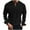 Black Tops, variant on Dagegui Men's V Neck Long Sleeve Shirts Solid Formal Business Work Tops Lightweight Fall Pullover Tees Black S