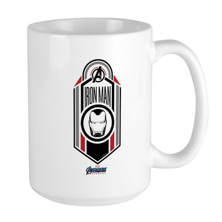 

CafePress - Iron Man Logo - 15 oz Ceramic Large Mug