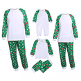 thumbnail image 2 of Camiseta y pantalones de manga larga en blanco con sublimación, ropa de Navidad, ropa de hogar familiar, conjuntos de pijamas para adultos y niños, 2 of 5