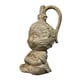 thumbnail image 3 of Wooden Sun Wukong Adornment Light Brown Golden Phoebe Wood Decor, 3 of 5
