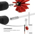 thumbnail image 2 of MasteelfCA 1 Set Flexible Dryer Vent Brush Cleaning Kit Lint Remover Chimney Brushes 6 Rods, 2 of 7