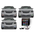 thumbnail image 2 of Flashtech RGB MultiColor LED Halo kit with Wifi App for 06-09 Chrysler Pacifica Fog Lights, 2 of 11