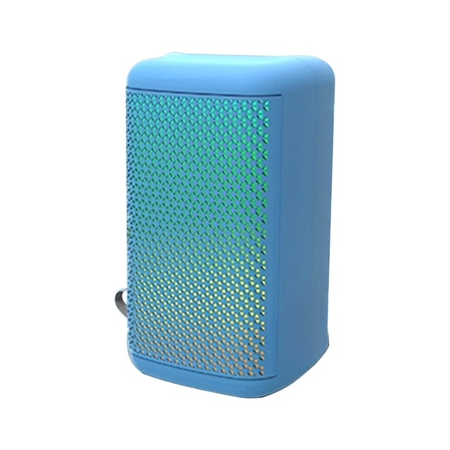 Altavoces Bluetooth Inalámbricos con Cinco Colores Efectos de Luces, 5W Subwoofer Hifi Sonido Exterior Interior de Alta Potencia Soporte de Audio Usb Fm Altavoces Bluetooth Portátiles