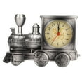 thumbnail image 1 of Reloj despertador vintage decorativo con pilas estilo tren reloj de escritorio retro para estudiantes, niños y personas mayores, 1 of 8