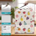 thumbnail image 5 of ZIATUBLES Fruit Beige Ice Cream Maker Machine Cover with Front Pocket Stain Resistant Kitchen Appliance Decor Dust Cover Compatible with Ninja NC501/NC301/NC299amz, 15.35" x 9.84" x 18.11", 5 of 6