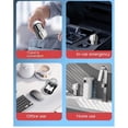 thumbnail image 5 of Maquinilla de afeitar eléctrica para hombres, miniafeitadora eléctrica portátil, afeitadora portátil de bolsillo, maquinilla de afeitar para hombre húmeda y seca, recargable por USB, 5 of 5
