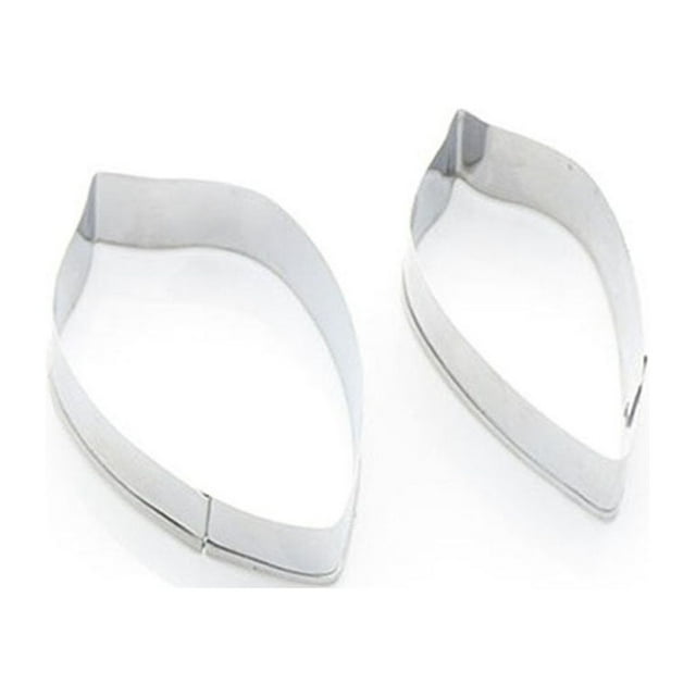 2 pcs/set Six Petal Cutters Cutter Ceramics Set Flowers Flowers Cake Cake Decorating Tools Stainless Steel Ceramics Sugarcraft Mold