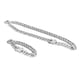 thumbnail image 4 of Necklace Easy Open Buckle Silver Fine Workmanship Alloy Rhinestone Bracelet Wear Resistant  for Gift ANGGREK Otros, 4 of 8