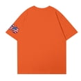 thumbnail image 3 of 4th of July Shirt,250 Anniversary Usa Shirt,Freedom Shirt,250 Anniversary USA Shirt American Falg Print Short Sleeve 250th Birthday T-Shirt 1776-2026 4th July Freedom Tops,Orange,XXXXX-Large, 3 of 4