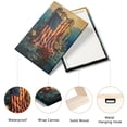 thumbnail image 4 of American Flag Canvas Wall Art, 4th of July Patriotic Canvas Print, Vintage Landscape Paintings for Modern Home Living Room Bedroom Office Decor, 4 of 7