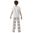 thumbnail image 5 of FORMRS Kids Pajama Pants with Pockets Size 6-8Y Boys Lounge Sleep Bottoms, Blue Abstract Pattern, 5 of 8