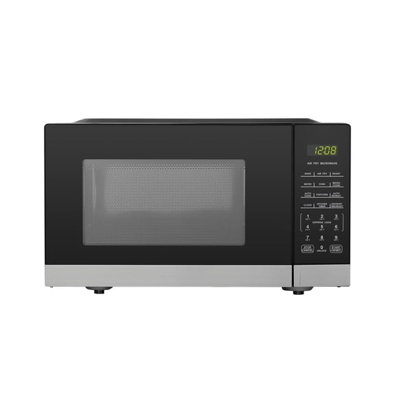 Mainstays 0.9 Cu Ft 3-in-1 Air Fry Convection Microwave Oven, 900 Watts