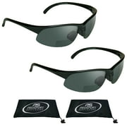 proSPORT 2 Pairs of Bifocal Reading Sunglasses for Men and Women. Available with  1.50,  1.75,  2.00,  2.25,  2.50,  3.00.